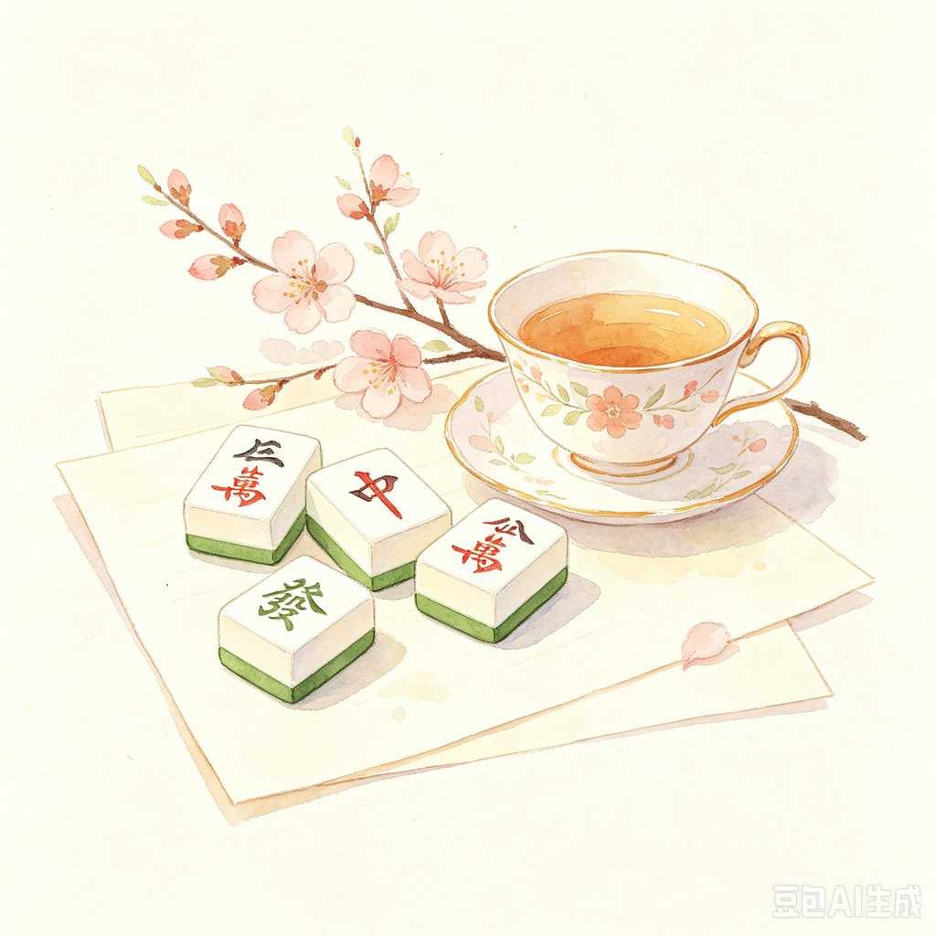 corporate promotional mahjong set